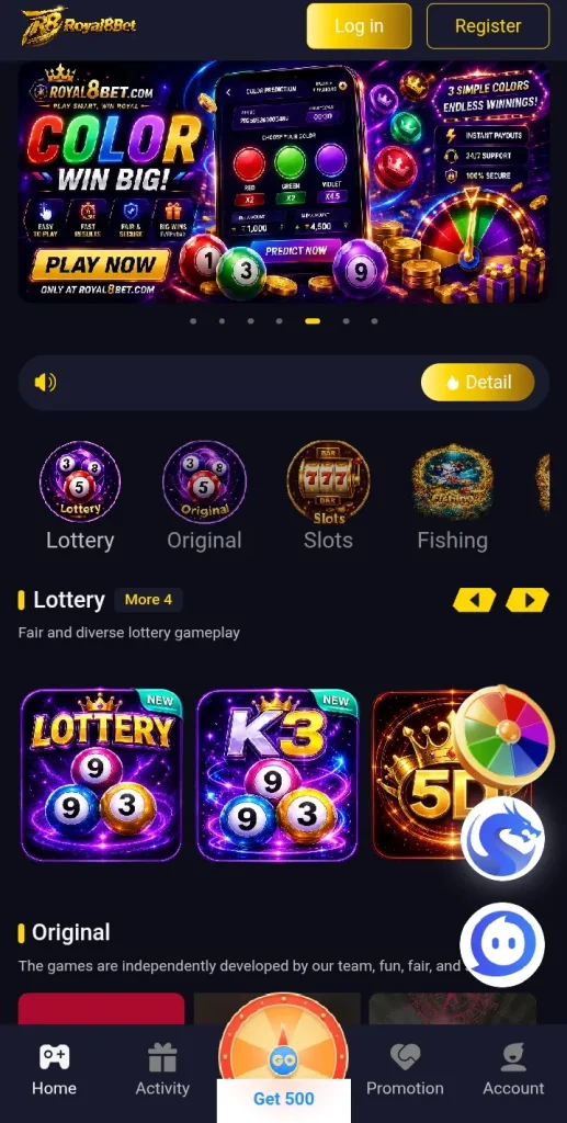 Royal8Bet Game